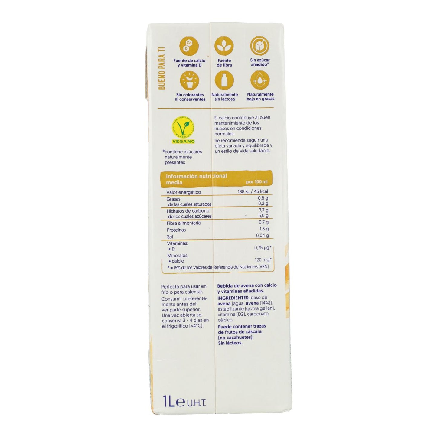 Pack 6 uds Bebida de Avena Alpro 1 Litro