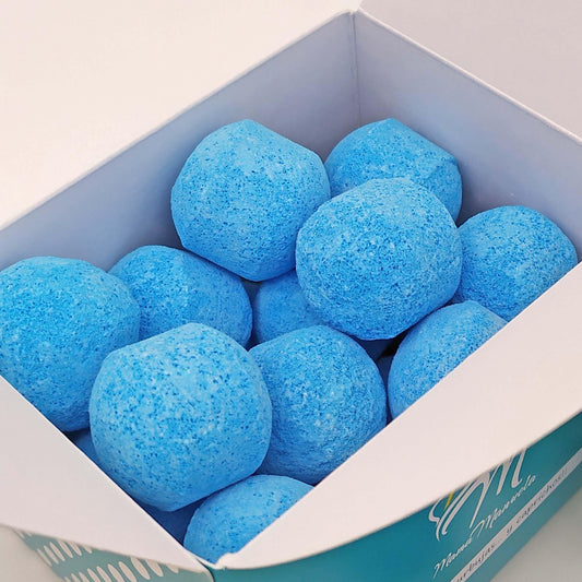 Caja 25 Mini Bombas Efervescentes Para Manicura Y Pedicura - Ablandan Durezas, Uñas Y Cutículas - Aroma Ylang Y Pachuli_0