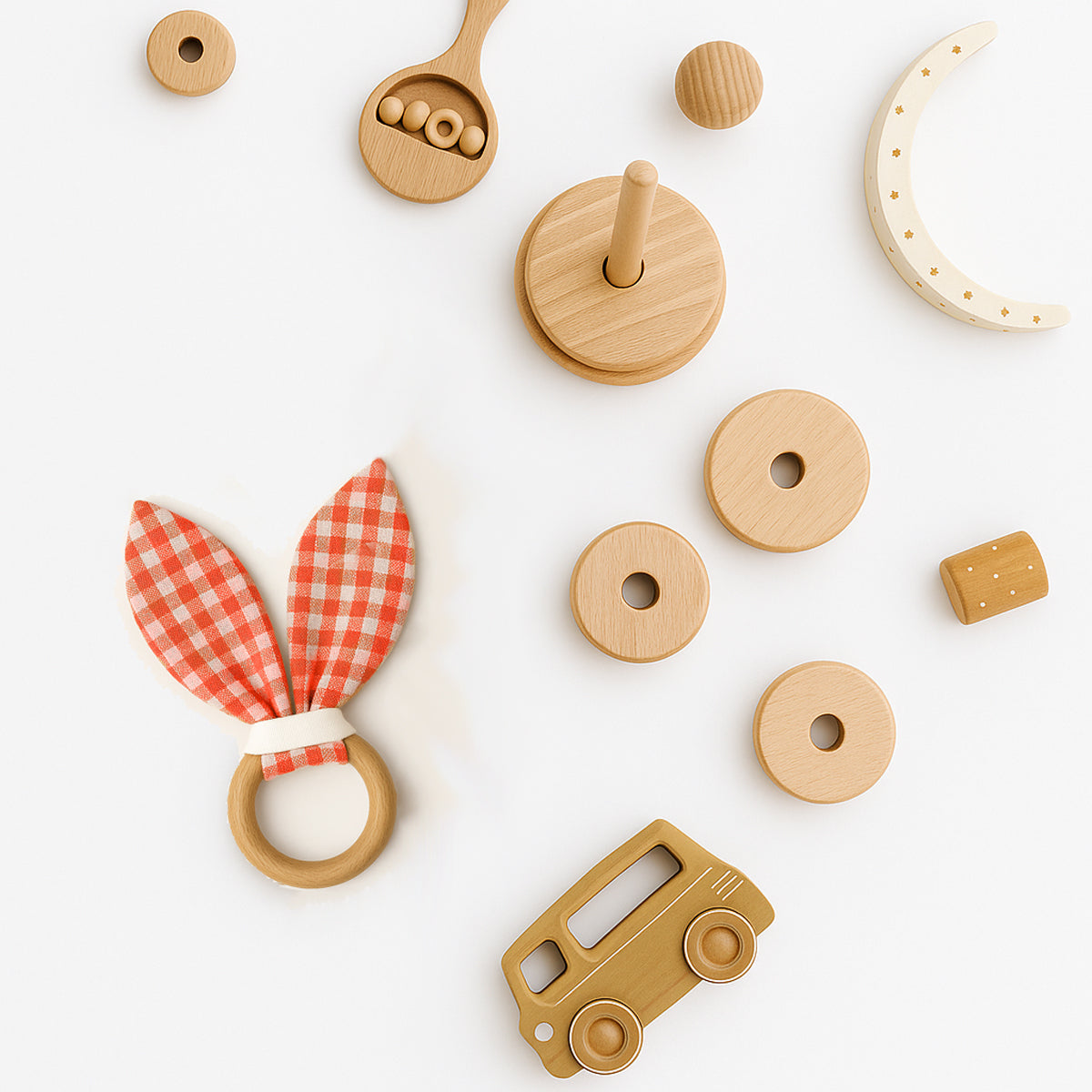 Mordedor De Algodón Orgánico Vichy