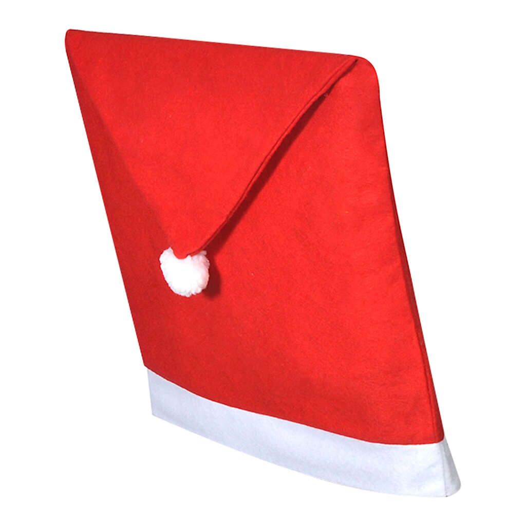 Vidaxl 6 Fundas Para Respaldo De Silla Modelo Sombrero Papá Noel_1