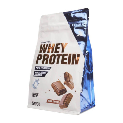 100% Whey Protein - 500g - Chocolate Con Leche - Proteina De Suero Whey - Quamtrax_0