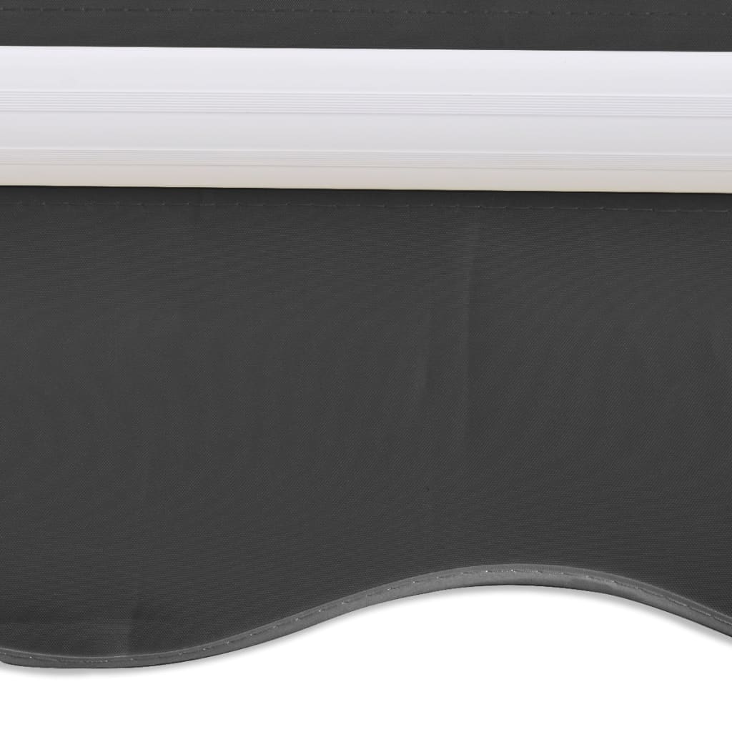 Toldo Plegable De Operación Manual 300 Cm Antracita_4