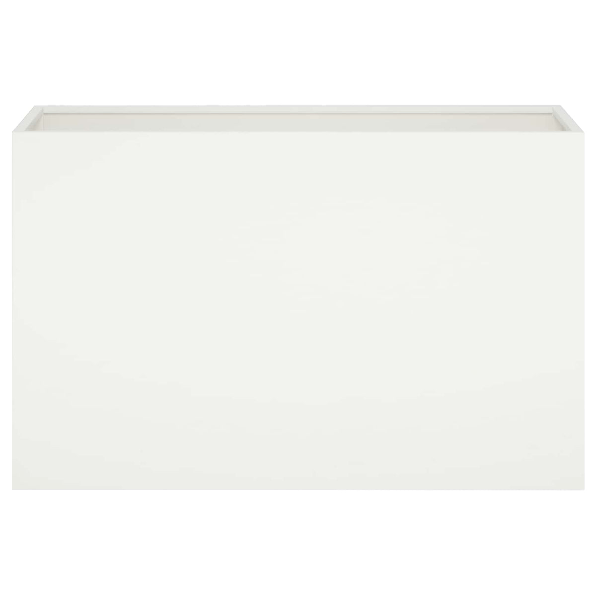 Macetero De Jardín Blanco 80 X 30 X 40 Cm_2