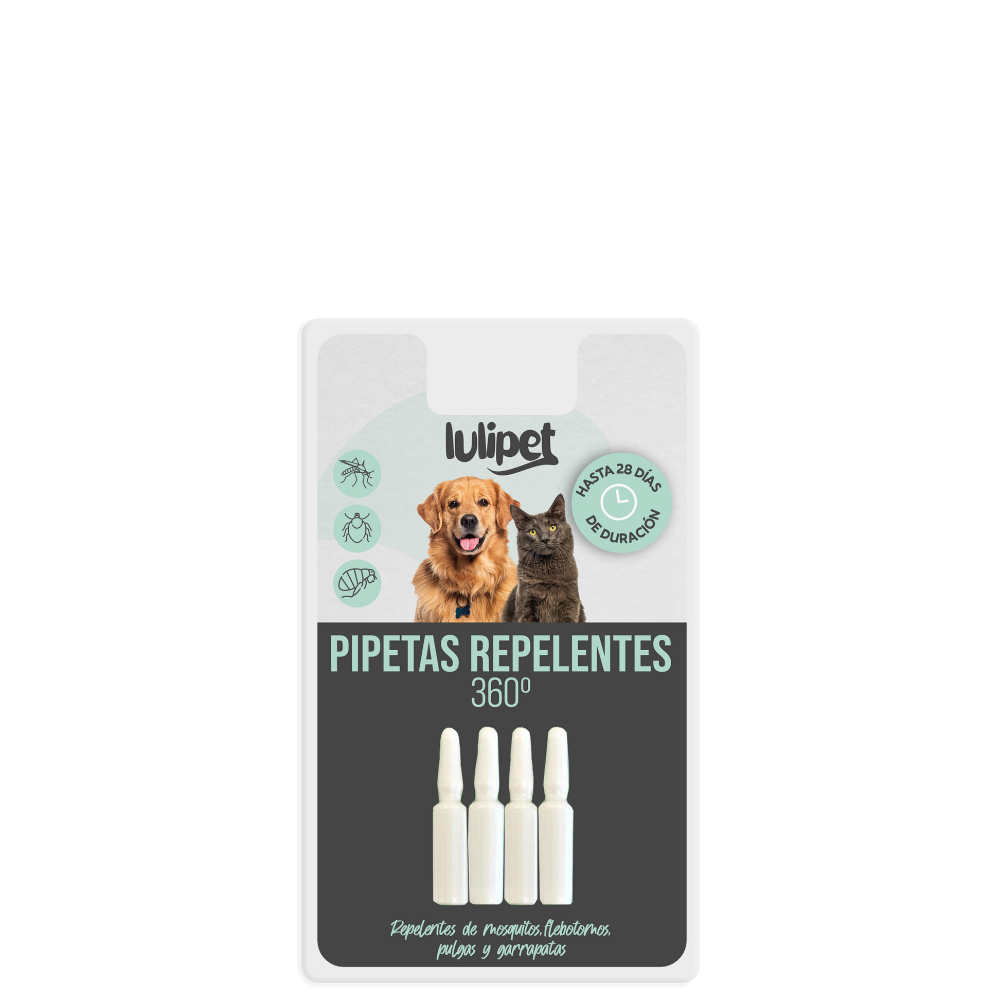 Pipetas Repelentes 360º 4x 2ml