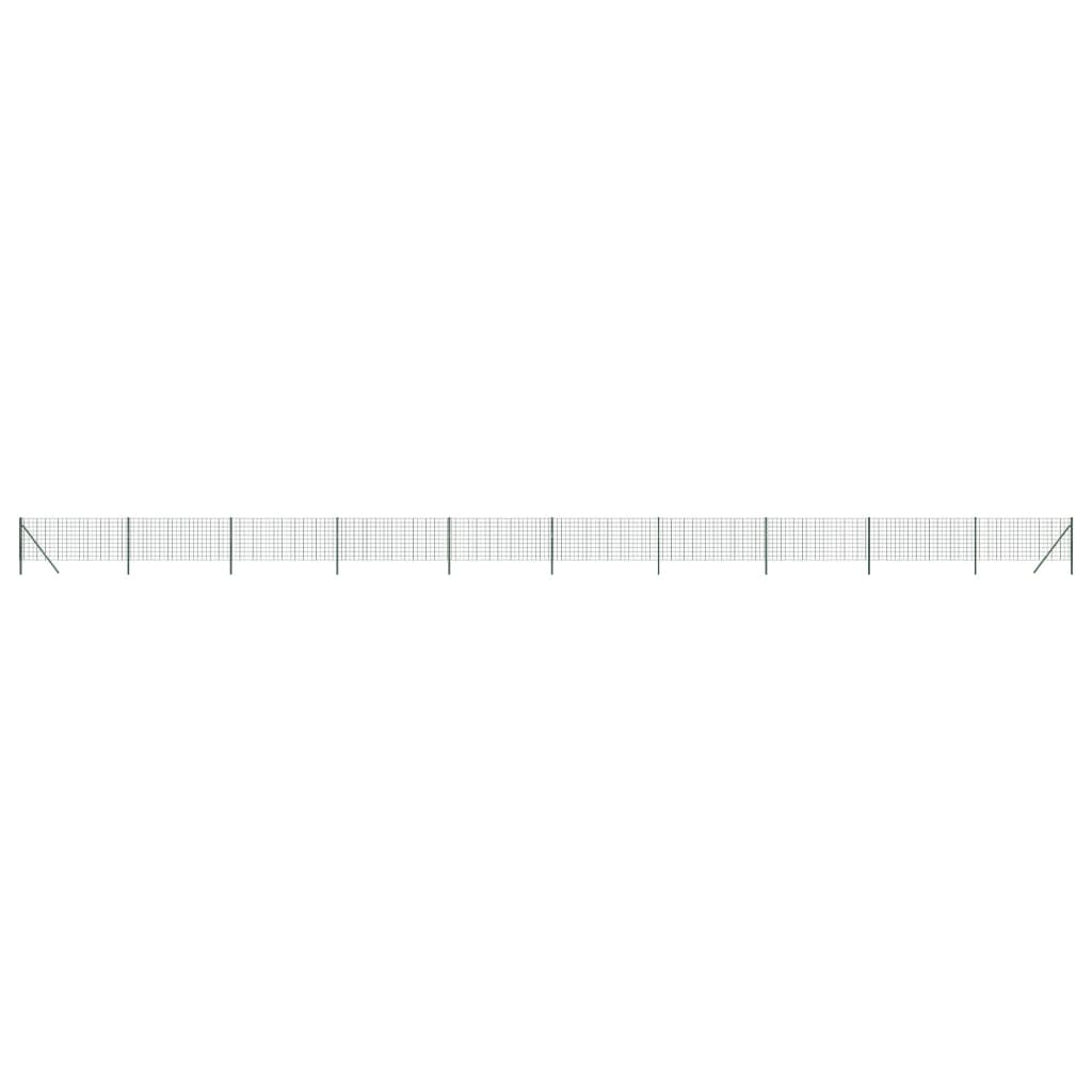 Cerca De Alambre De Acero Galvanizado Verde 0,8x25 M / Vetonek_2