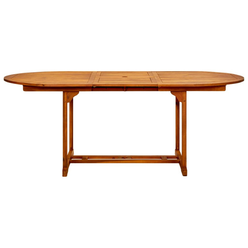 Vidaxl Juego De Comedor De Jardín 7 Pzas Madera Maciza De Acacia_5