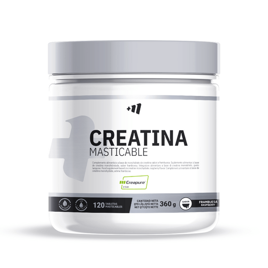 Creatina Monohidrato (creapure®) - 120 Tabletas Masticables - Frambuesa - Aumenta La Fuerza - Masmusculo_0