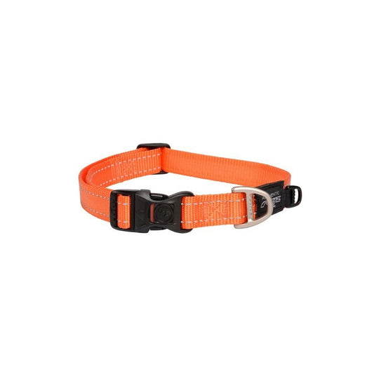 Collar Para Perro, Modelo Classic De Rogz Color Naranja. Talla M (12-22kg)_0