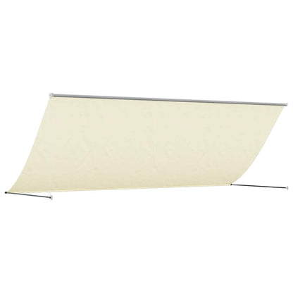 Toldo Retráctil De Tela Y Acero Crema 350x150 Cm_4