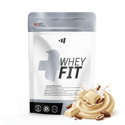 Whey Fit - 1kg - Chocolate Blanco - Aumenta La Masa Muscular - Masmusculo_0