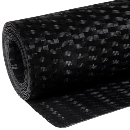 Toldo Para Balcón Ratán Sintético Negro 600x90 Cm / Vetonek_2
