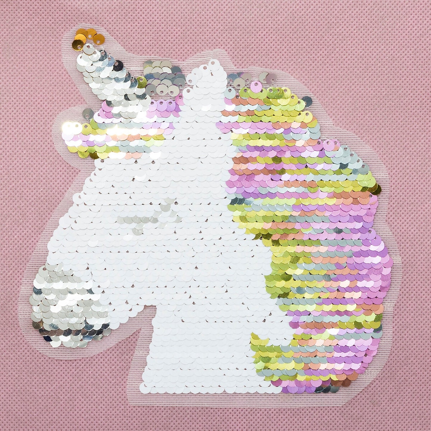 Caja De Almacenamiento Infantil unicornio Lentejuelas Rosa_1