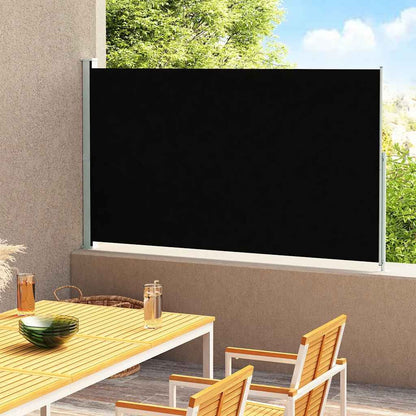 Vidaxl Toldo Lateral Retráctil Para Patio Negro 200x300 Cm_1