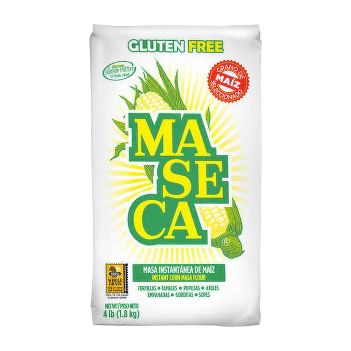 Harina de Maíz Blanco Maseca 1,8kg