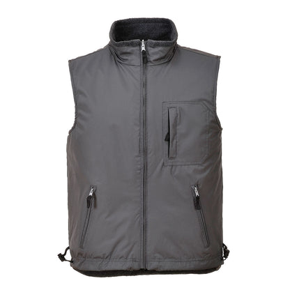 Chaleco De Calor Rs Reversible / Xs / Azul Marino_0