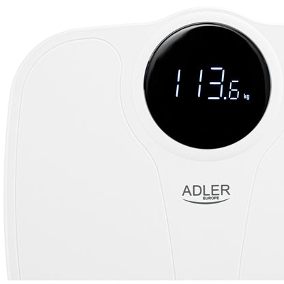 Báscula De Baño Digital, Alta Precisión 180kg, Pantalla Led Apagado Automático, Antideslizante, Briebe, Sc1124w, Blanco_4