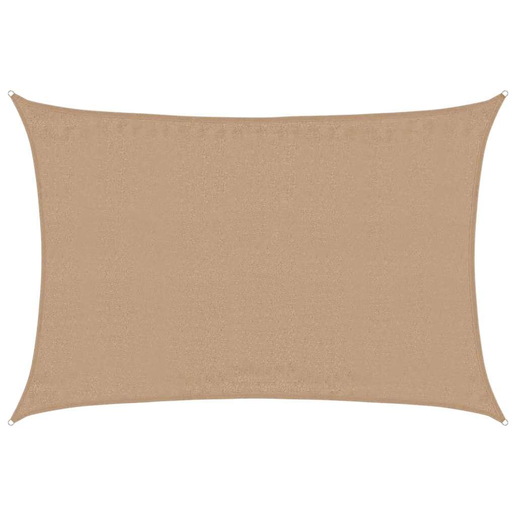 Vidaxl Toldo De Vela Gris Taupe Hdpe 160 G/m² 3,5x5 M_0
