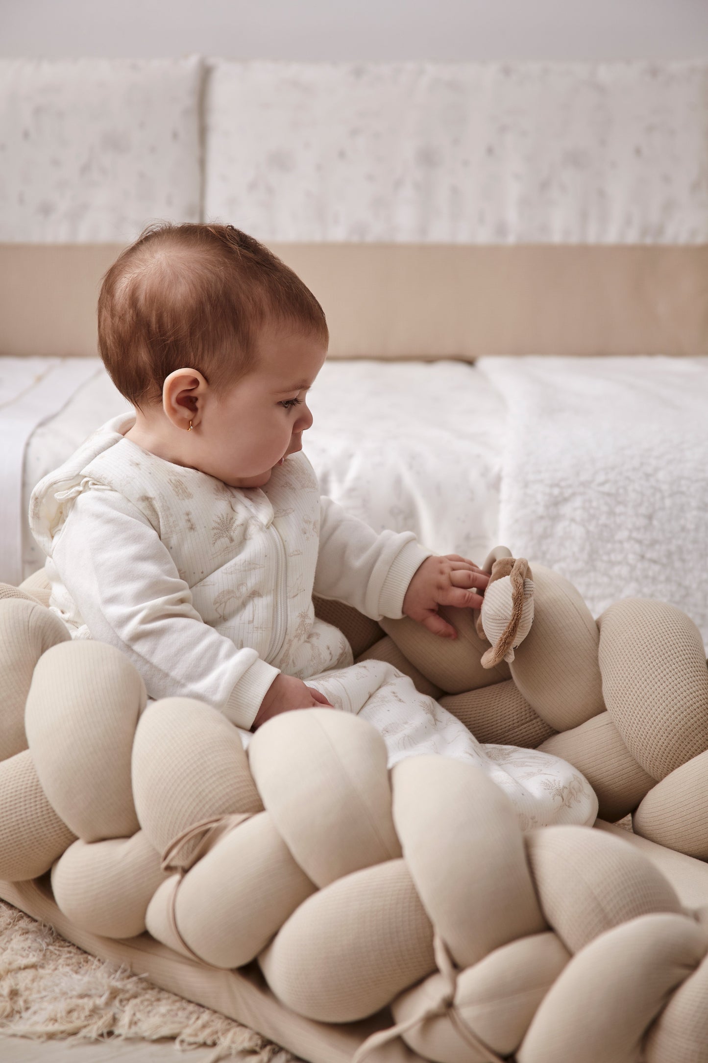 Noe Cuna Nido Trenzada 85x62 Cm