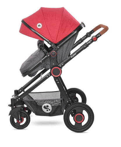 Carrito De Bebé Trío Alexa Cherry Red_3