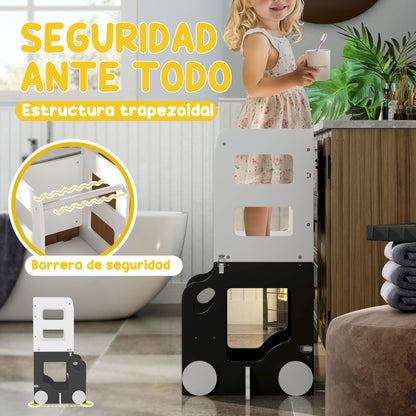 Aiyaplay Torre De Aprendizaje En Forma De Coche Convertible En Mesa Y Silla_4