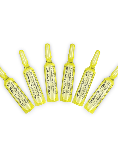 Aquarius Pro Life - Cdspure : Solución De Dióxido De Cloro 6x5ml En Ampollas De Vidrio