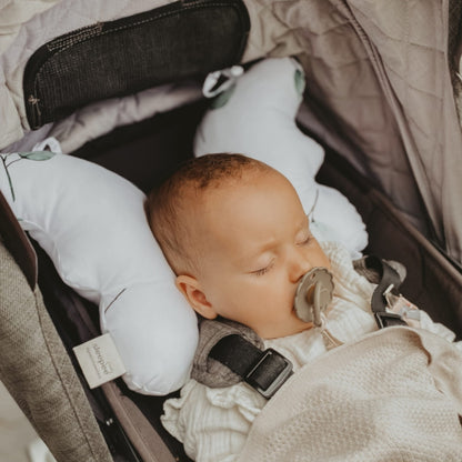 Almohada Para Bebés Antichoque Mariposa Bohemian Sand