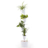 Macetero Vertical Citysens Con Riego Inteligente De 4 Macetas Blanco, Con 4 Plantas De Regalo