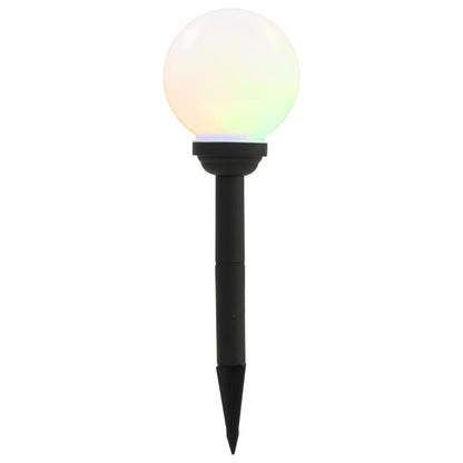 Vidaxl Lámparas Solares Esféricas De Exterior 8 Uds Led Rgb 15 Cm_2