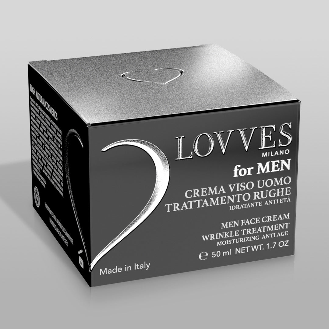 Lovves Crema Facial Antiarrugas Para Hombre 50ml_1