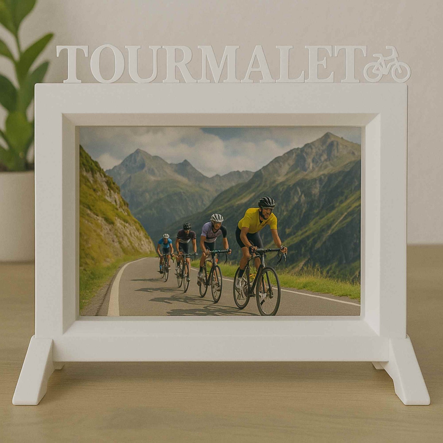 Wellhome - Marco Tourmalet Blanco 24x22,5 Cm Para Fotos 15x20 Cm_2