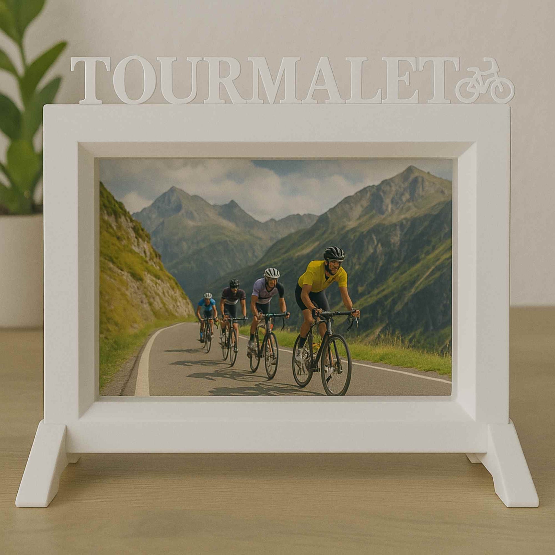 Wellhome - Marco Tourmalet Blanco 24x22,5 Cm Para Fotos 15x20 Cm_2