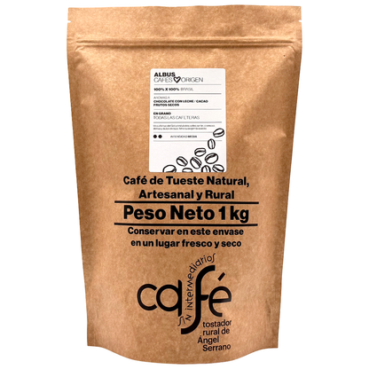 Cafe Sin Intermediarios Café Brasil Albus En Grano 1 Kg_0