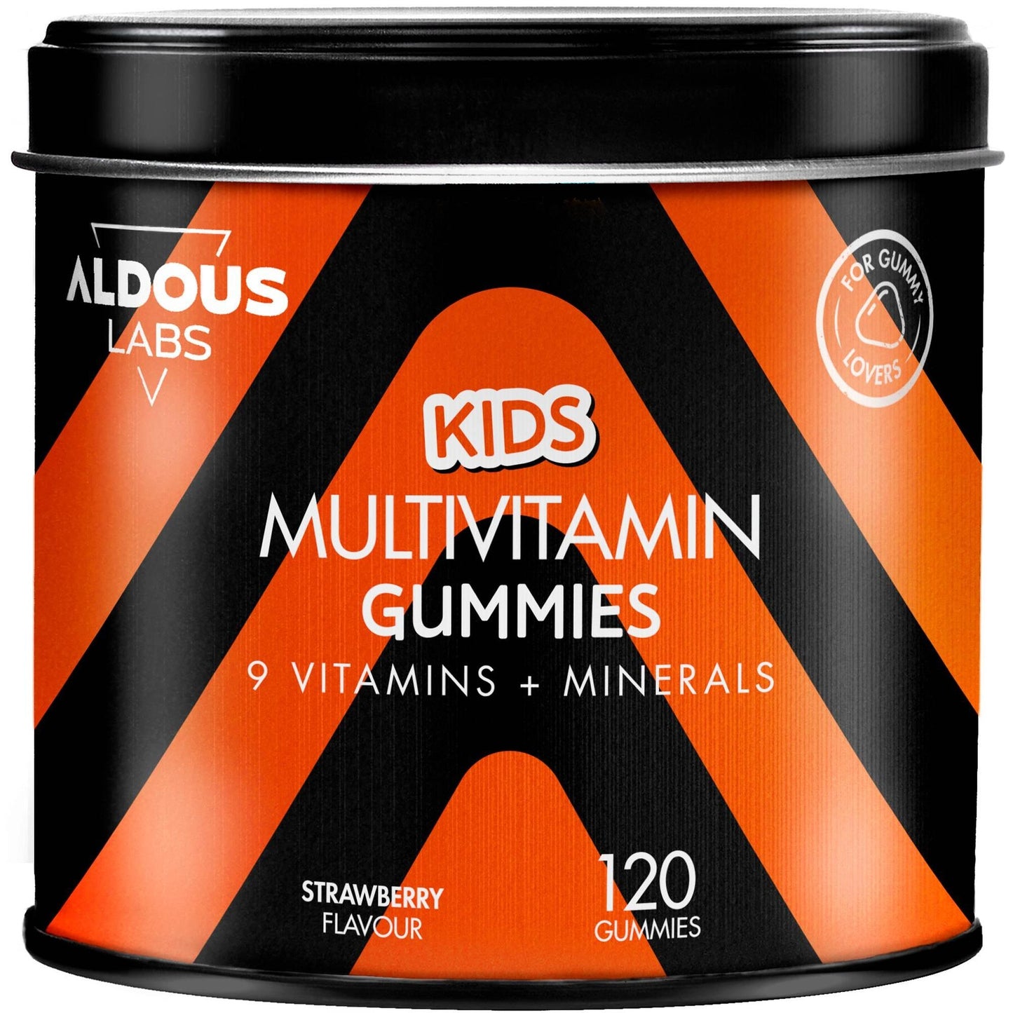 Multivitaminas para niños en gominolas sabor fresa Aldous Bio 120 gominolas