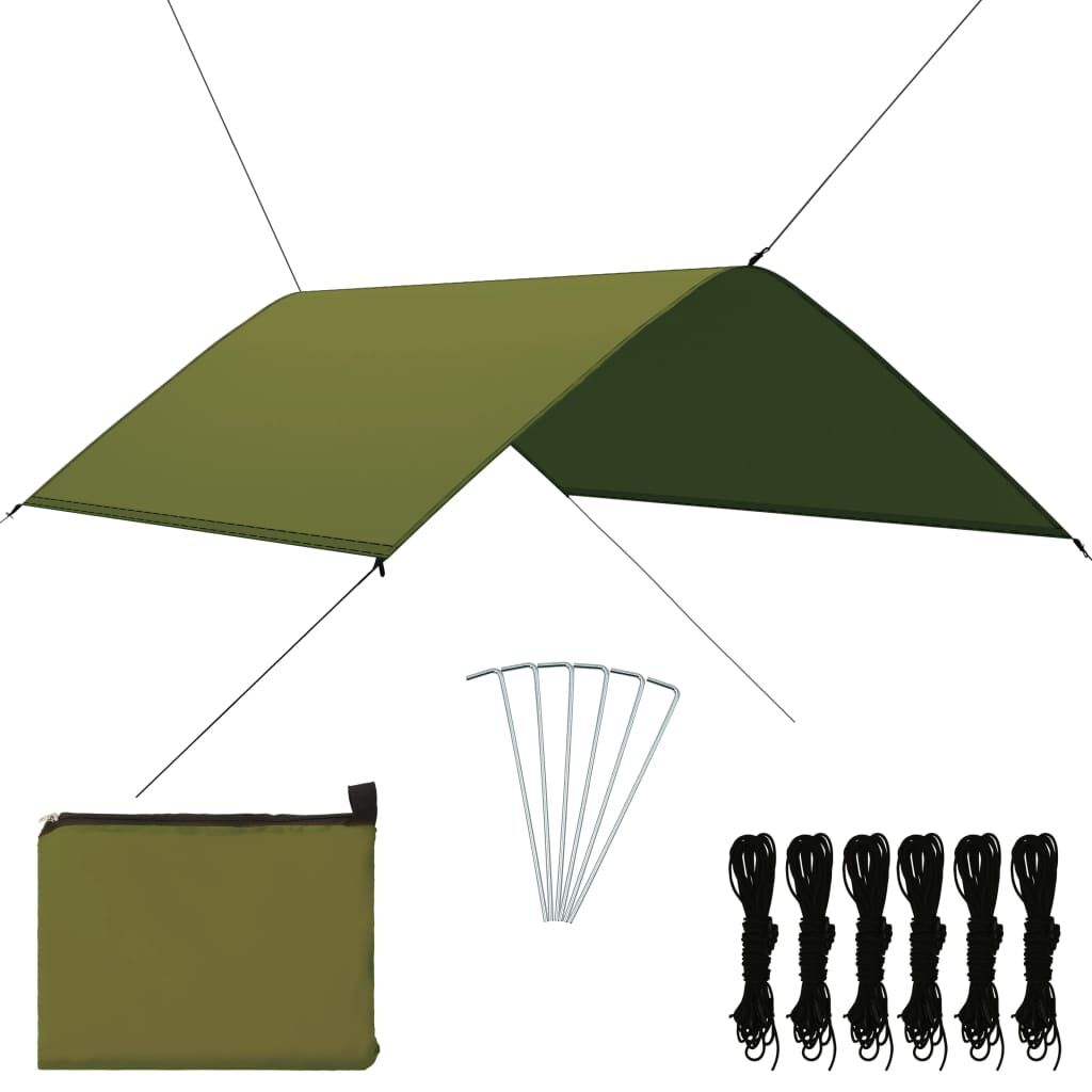 Vidaxl Lona De Exterior Verde 3x2 M_0
