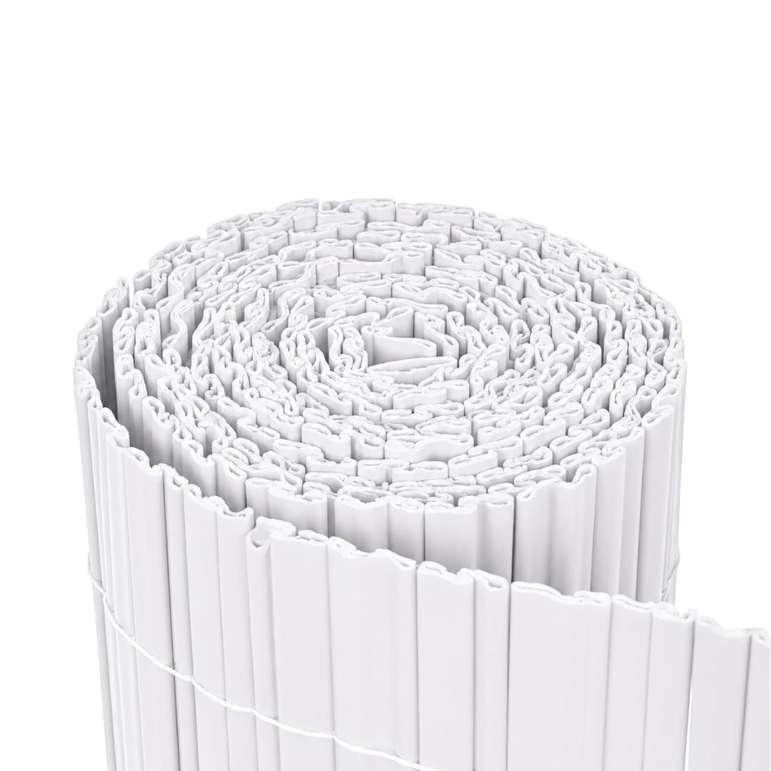 Cañizo Pvc Doble Cara 20 Mm Surfcane 20 Mm 2x3 M Blanco Nortene_3