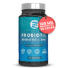 Probioticos Y Prebioticos Intestinales Con Zinc - 90 Caps - 30 Cepas Bacterianas + Inulina Para Apoyo Inmunológico