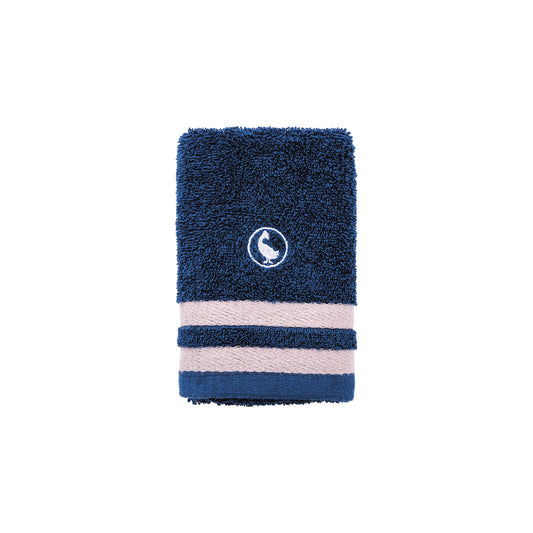 Toalla De Cara En Azul Marino 30x50cm 100% Algodón 500gsm El Ganso