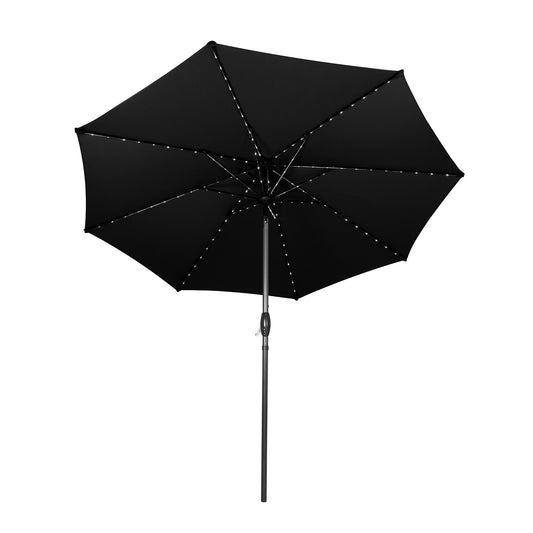 Parasol Led Inclinable De 2,7 M – Negro_0