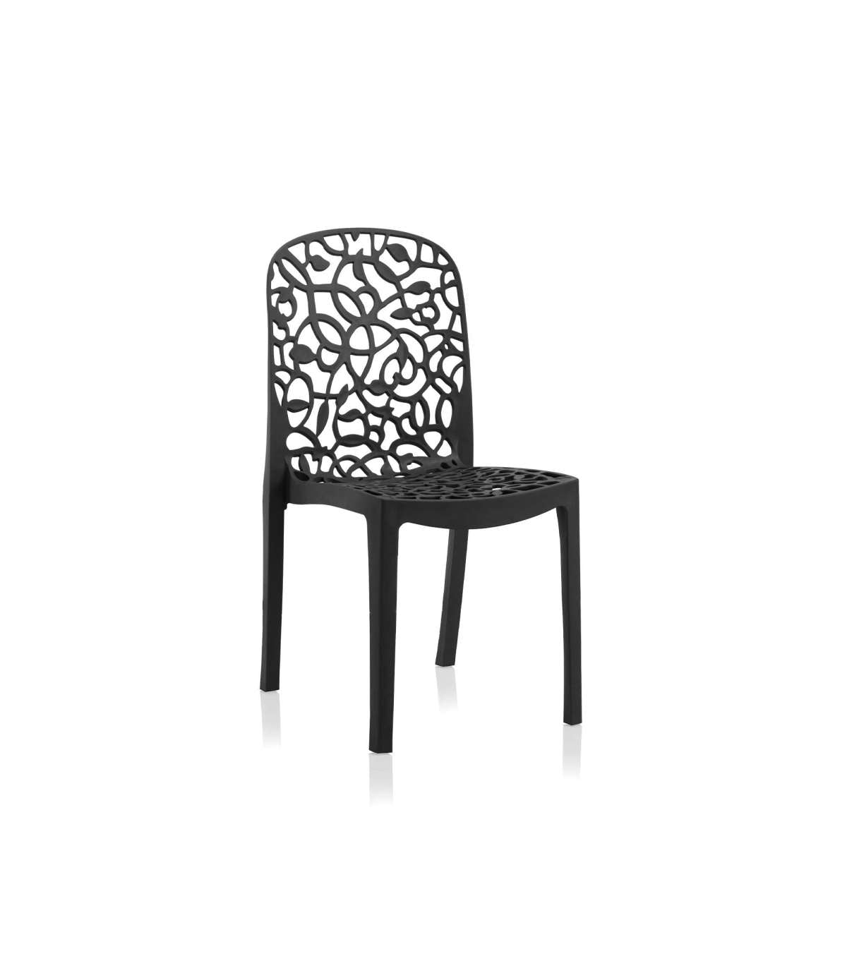 Silla Para Terraza O Jardín Modelo America Acabado Antracita._0