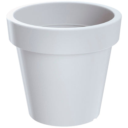 Maceta De Plastico Lofly En Color Blanco 13,4 (largo) X 13,4 (ancho) X 12 (alto) Cm_0