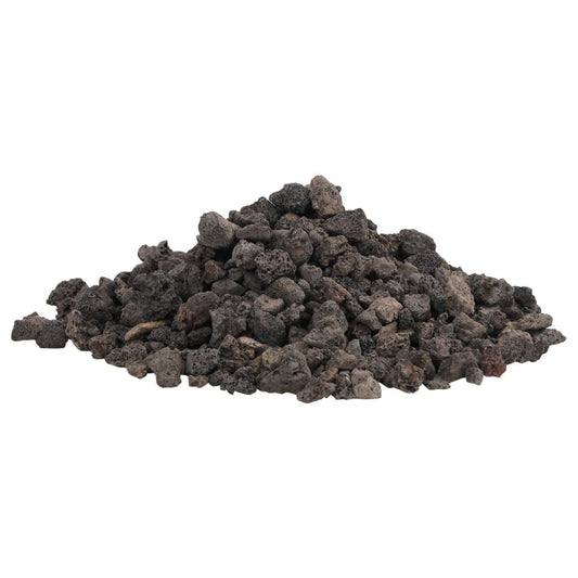 Vidaxl Rocas Volcánicas Negras 10 Kg 1-2 Cm_0