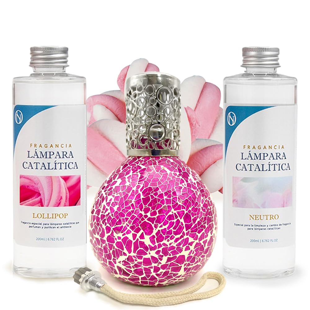 Pack Ahorro Mosaico Fucsia + Fragancia Lollipop 500ml + Limpiador Neutro 200ml + Mecha De Repuesto_0