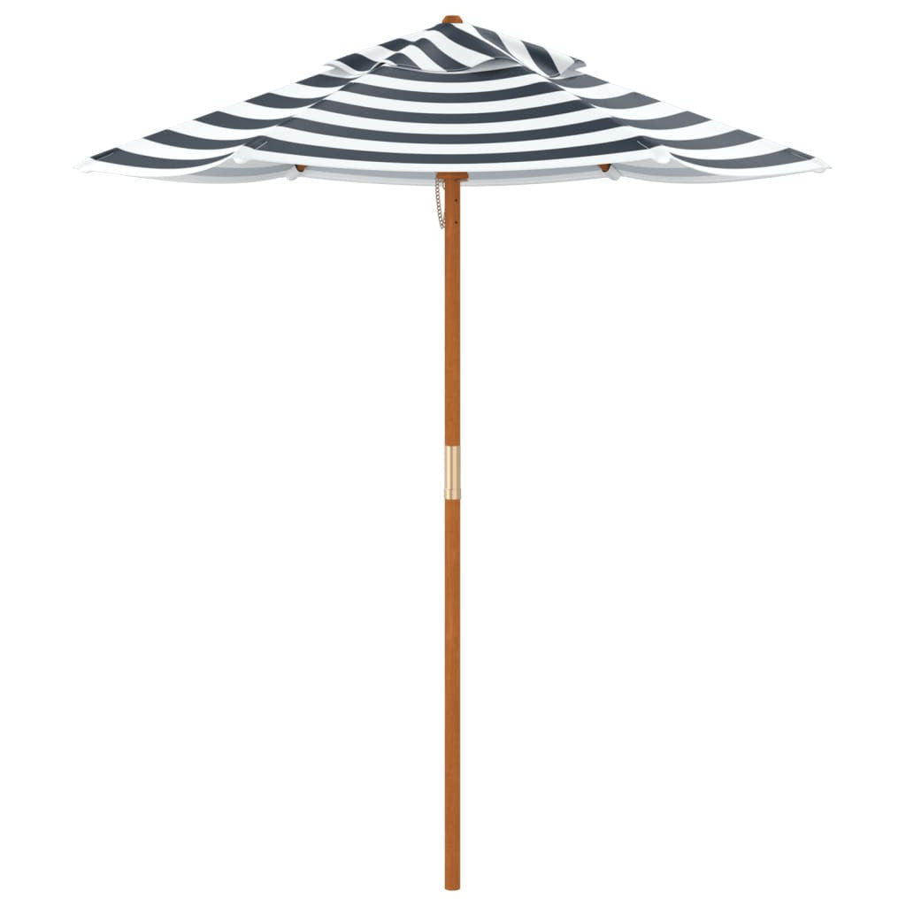 Vidaxl Sombrilla De Jardín Para Niños Con Poste De Madera Ø120x140 Cm_4