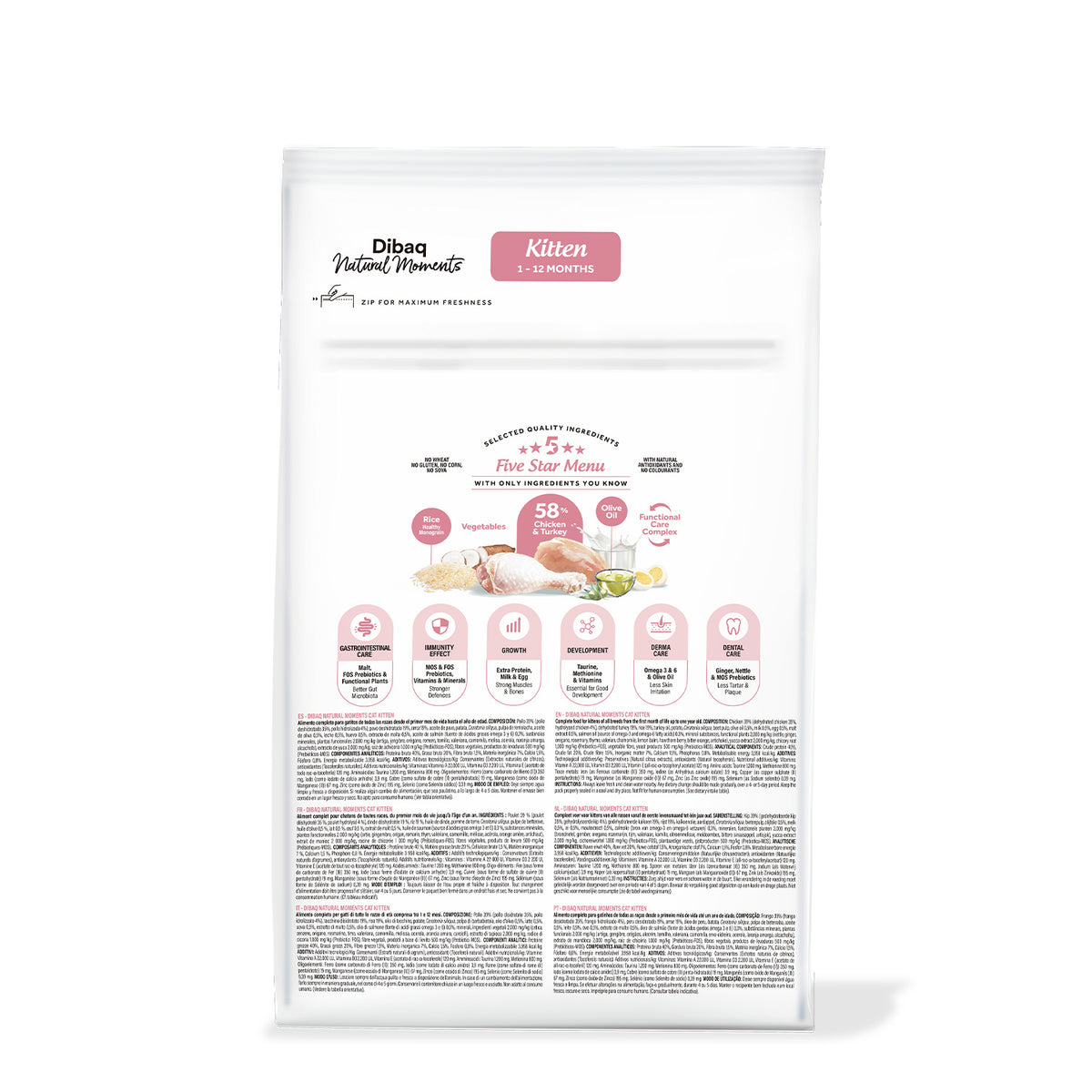 Dibaq Natural Moments 5 Star Gatito 1,5kg_1