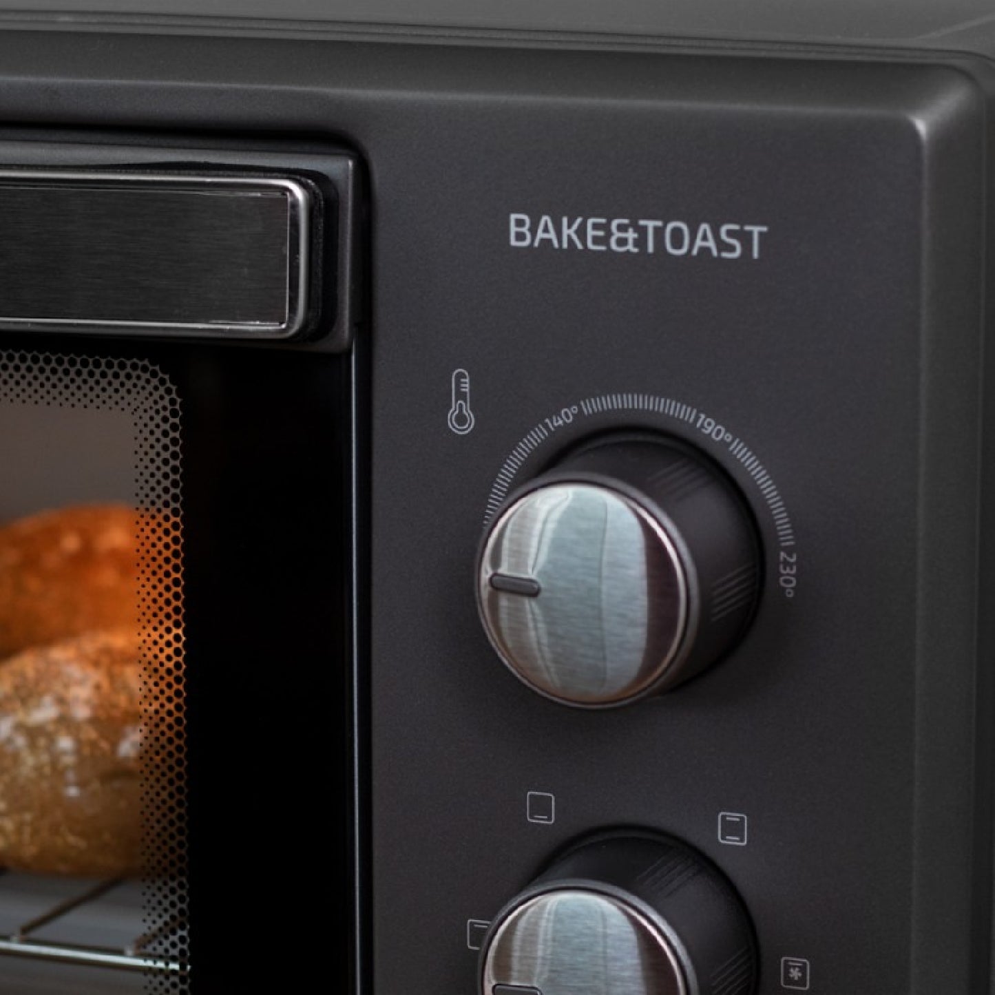 Cecotec Horno De Sobremesa De Convección 28 L Bake&toast 2800 Black. 1600 W Multifunción 6 Modos De Calor Temporizador T_3