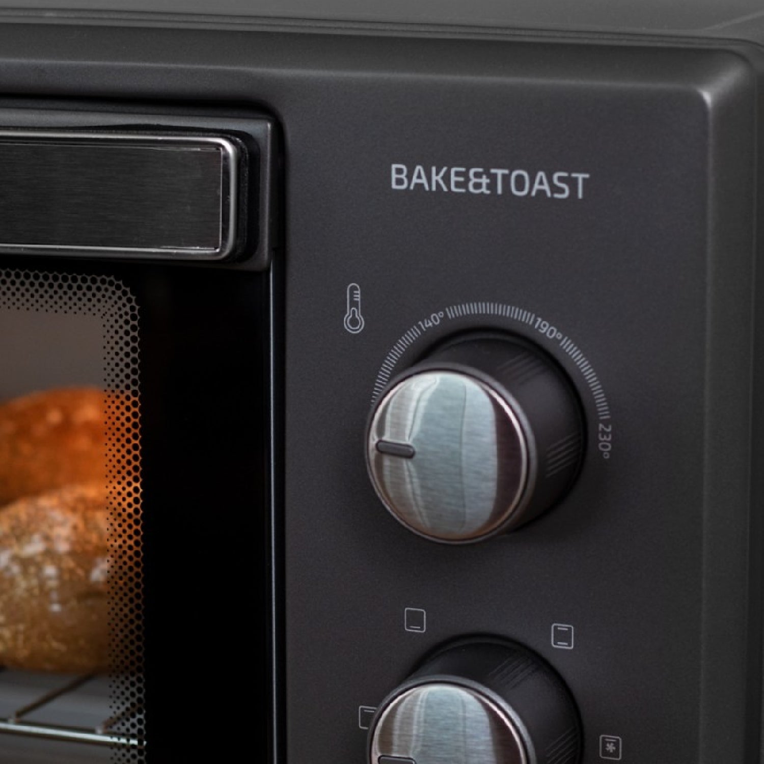 Cecotec Horno De Sobremesa De Convección 28 L Bake&toast 2800 Black. 1600 W Multifunción 6 Modos De Calor Temporizador T_3