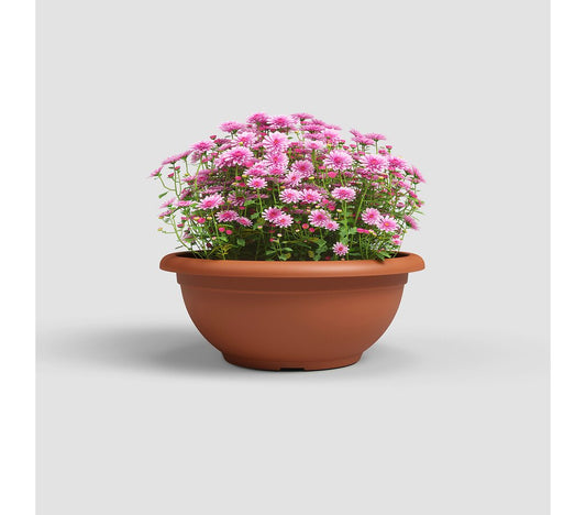 Artevasi Macetero Terracota Plástico Reciclado Venezia 50 Cm