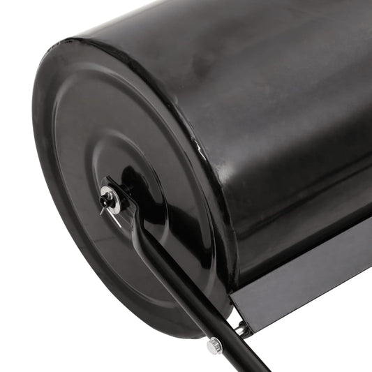 Rodillo De Césped Con Abrazaderas Aireadoras Hierro Negro 63 L / Vetonek_0