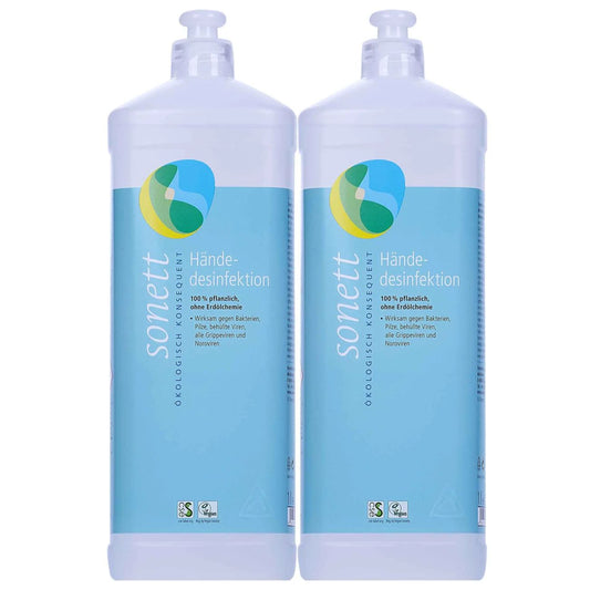 Desinfectante De Manos 2 X 1 Litro, Desinfección De Manos, Gel Hidroalcohólico_0