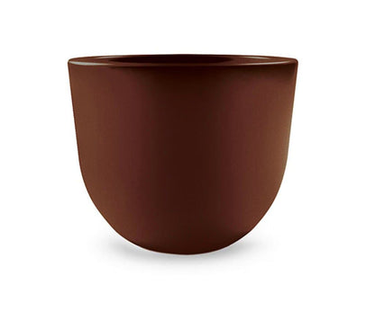 Veca Macetero Plástico Eggy Bronce 35cm_0